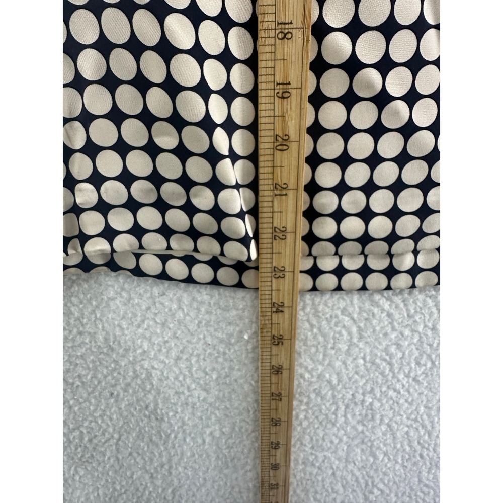 Banana Republic 100% Silk‎ Polka Dot Skirt Knee Length Lined Career - Picture 4 of 11